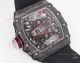 New! Swiss Replica Richard Mille RM 38-02 Carbon Fibers Skeletonised Black Textile Strap (5)_th.jpg